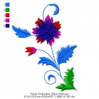 Flower Embroidery Stitch 144
